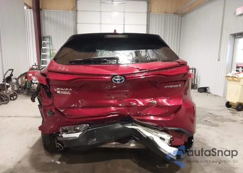 2021 Toyota Venza Le из США, поврежденный, VIN JTEAAAAH4MJ015219